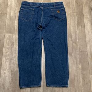 Mens Carhartt Relaxed Fit Denim Jeans